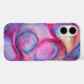 抽象的なデザインのiPhoneケース Case-Mate iPhoneケース (裏面 (横))