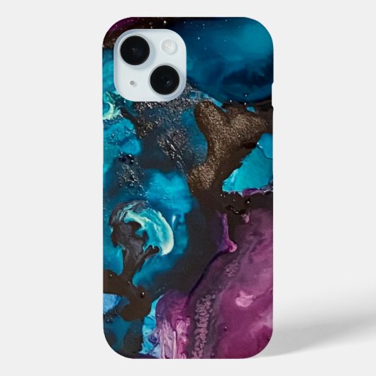 抽象的なデザインのiPhoneケース Case-Mate iPhoneケース (裏面)