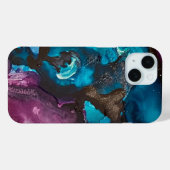 抽象的なデザインのiPhoneケース Case-Mate iPhoneケース (裏面 (横))
