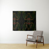 抽象的なデザイン タペストリー (インサイチュ(横))