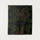 抽象的なデザイン タペストリー (正面)