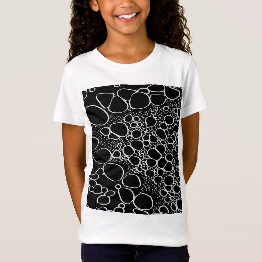 抽象的なデジタルアート 7 Tシャツ (正面)