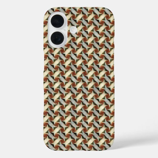 抽象的なデジタルパターン デザイン 1220 - iPhoneケース Case-Mate iPhoneケース (裏面)
