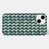 抽象的なデジタルパターン デザイン 1221 - iPhoneケース Case-Mate iPhoneケース (裏面 (横))