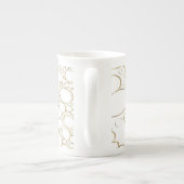 抽象的なデジタル作品4 ボーンチャイナマグカップ (裏面)