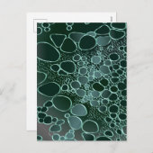 抽象的なデジタル作品9 シーズンポストカード (正面/裏面)