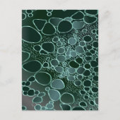 抽象的なデジタル作品9 シーズンポストカード (正面)