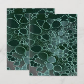 抽象的なデジタル作品9 ノートカード (正面/裏面)