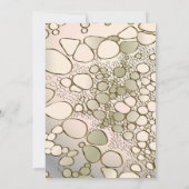 抽象的なデジタル作品 5 カード (裏面)