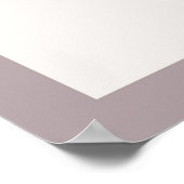 抽象的なトレンディなデザイン ポスター (角)