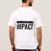 抽象的なドクロ Tシャツ (裏面)