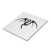 抽象的なドラゴンの芸術 タイル (側面)