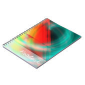 抽象的なノートブック ノートブック (左側)