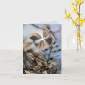 抽象的なハイドレンチア カード (黄色い花)