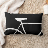 抽象的なバイクの枕 ランバークッション (ブランケット)