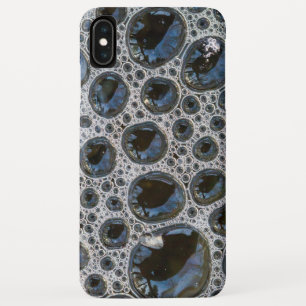 抽象的なバブルパターン iPhone XS MAXケース