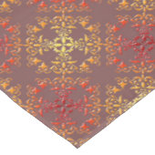 抽象的なバロック式のスタイルパターン テーブルクロス (アングル)