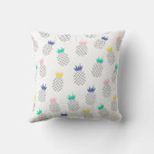 抽象的なパイナップル クッション (裏面)