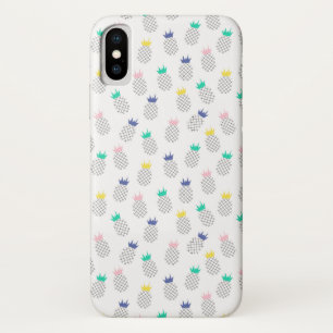 抽象的なパイナップル iPhone X ケース