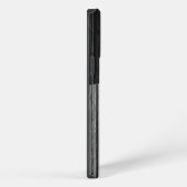 抽象的なパステルウッド調 #2 iPhoneケース (右側面)