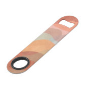 抽象的なパステルカラーのブロブが重なり合う背景 スピード栓抜き (正面アングル)
