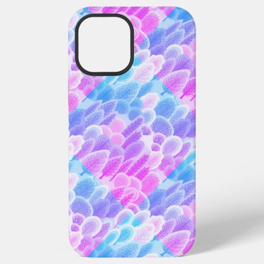 抽象的なパステルカラーのCase-Mate iPhoneケース iPhone 12 Pro Maxケース (裏面)