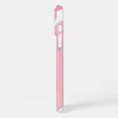 抽象的なパステルブラシ iPhoneケース (左側面)