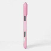 抽象的なパステルブラシ iPhoneケース (右側面)