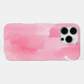 抽象的なパステルブラシ iPhoneケース (裏面横)