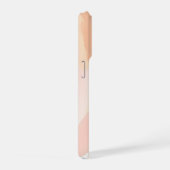 抽象的なパステルブラシ iPhoneケース (右側面)