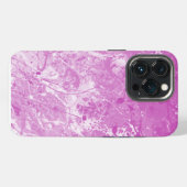 抽象的なパステルレインボータイダイ iPhoneケース (裏面横)