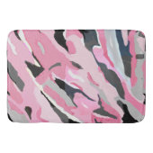 抽象的なパステル バスマット (正面)