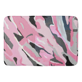 抽象的なパステル バスマット