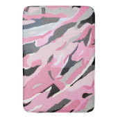 抽象的なパステル バスマット (正面縦)