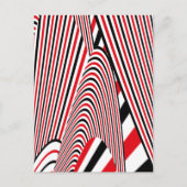 抽象的なパターンの作成 2 シーズンポストカード (正面)