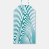 抽象的なパターンの作成 4 ギフトタグ (裏面)