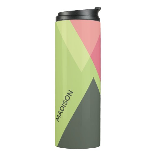 抽象的なパターン名前をカスタムするのタンブラー タンブラー (回転左)