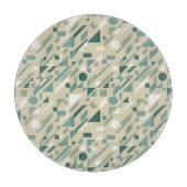 抽象的なパターン カッティングボード (正面)