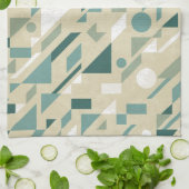 抽象的なパターン キッチンタオル (折り畳み)