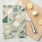 抽象的なパターン キッチンタオル (四つ折り)