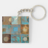 抽象的なパターン キーホルダー (裏面)