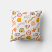 抽象的なパターン クッション (裏面)