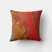 抽象的なパターン。 クッション (裏面)