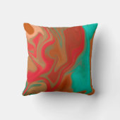 抽象的なパターン。 クッション (裏面)