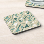 抽象的なパターン コースター (左側)