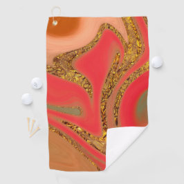 抽象的なパターン。 ゴルフタオル