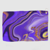 抽象的なパターン。 ゴルフタオル (横)