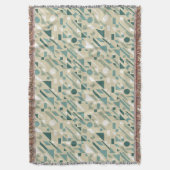 抽象的なパターン スローブランケット (正面縦)