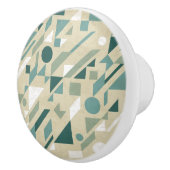 抽象的なパターン セラミックノブ (右)