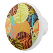 抽象的なパターン セラミックノブ (右)